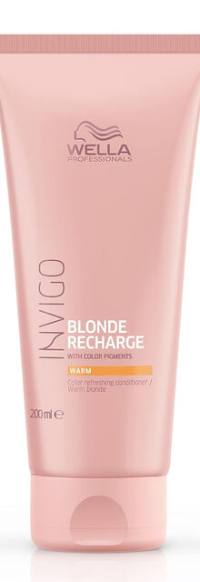 Wella Invigo Blonde Recharge Color Refreshing Conditioner for Warm Blondes Wella Invigo Blonde Recharge Color Refreshing Conditioner for Warm Blondes